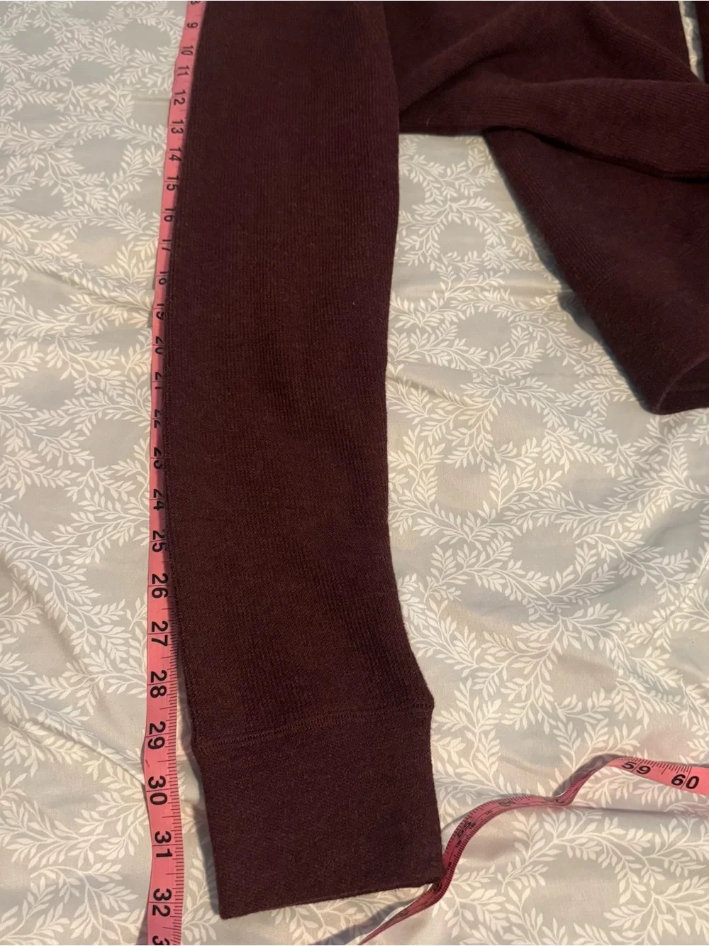 Banana Republic Men's Maroon Crewneck Sweater Cotton Blend